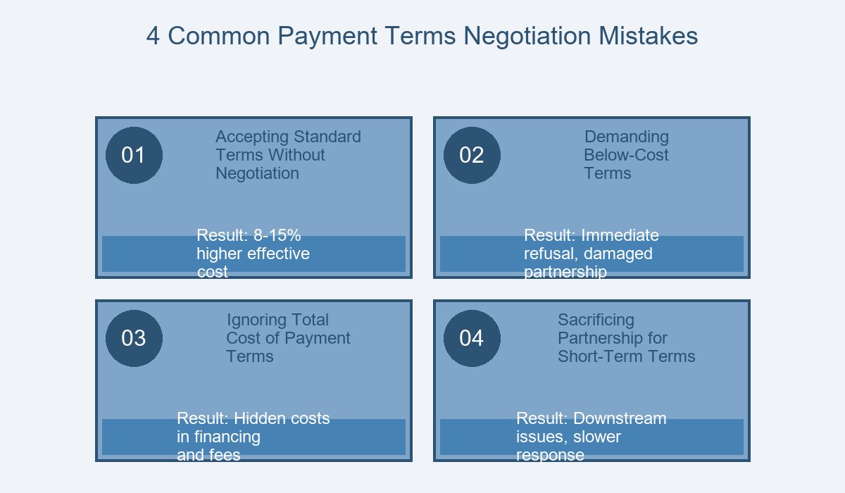 4 Heat Patch Payment Negotiation Mistakes Infographic