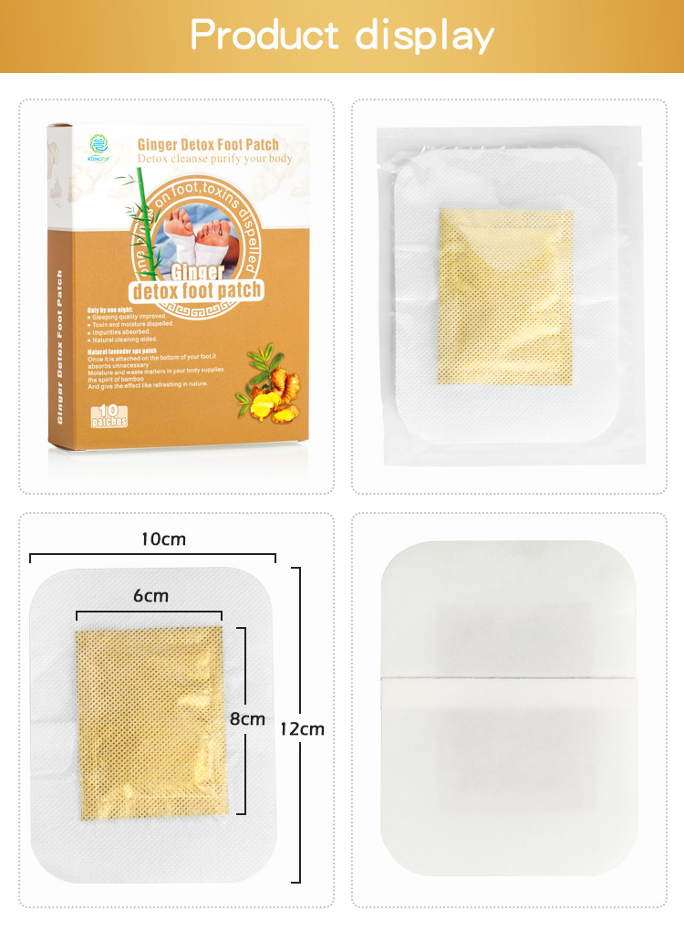Ginger Detox Foot Pads Supplier