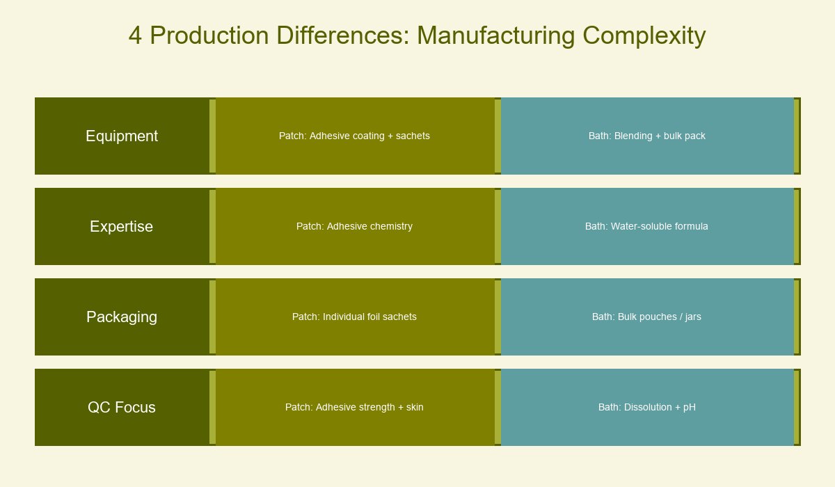 4 Production Differences