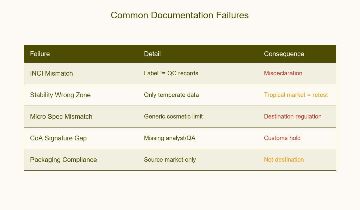 Herbal Plaster QC Common Documentation Failures