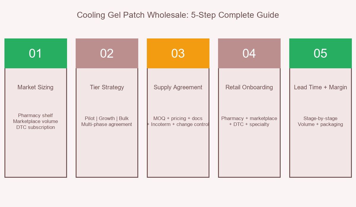 Cooling Gel Patch Wholesale 5-Step Complete Guide