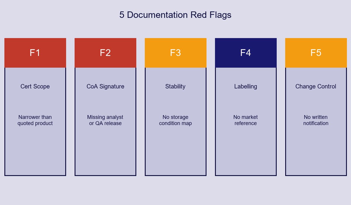 5 Documentation Red Flags